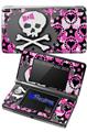 Pink Bow Skull - Decal Style Skin fits Nintendo 3DS (3DS SOLD SEPARATELY)