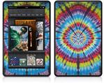 Amazon Kindle Fire (Original) Decal Style Skin - Tie Dye Swirl 100