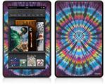 Amazon Kindle Fire (Original) Decal Style Skin - Tie Dye Swirl 101