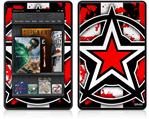 Amazon Kindle Fire (Original) Decal Style Skin - Star Checker Splatter