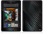 Amazon Kindle Fire (Original) Decal Style Skin - Dark Mesh