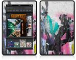 Amazon Kindle Fire (Original) Decal Style Skin - Graffiti Grunge