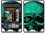 Amazon Kindle Fire (Original) Decal Style Skin - Greenskull