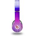 WraptorSkinz Skin Decal Wrap compatible with Beats Solo HD (Original) Bent Light Blueish (HEADPHONES NOT INCLUDED)