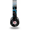 WraptorSkinz Skin Decal Wrap compatible with Beats Solo HD (Original) Baja 0004 Blue Medium (HEADPHONES NOT INCLUDED)