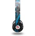 WraptorSkinz Skin Decal Wrap compatible with Beats Solo HD (Original) Baja 0032 Blue Medium (HEADPHONES NOT INCLUDED)