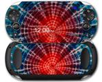 Tie Dye Bulls Eye 100 - Decal Style Skin fits Sony PS Vita