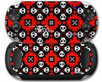 Goth Punk Skulls - Decal Style Skin fits Sony PS Vita