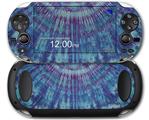 Tie Dye Blue Shale - Decal Style Skin fits Sony PS Vita