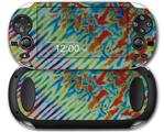 Tie Dye Mixed Rainbow - Decal Style Skin fits Sony PS Vita