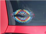 Lips Decal 9x5.5 Tie Dye Swirl 100