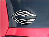 Lips Decal 9x5.5 Zebra