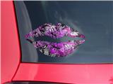 Lips Decal 9x5.5 Butterfly Graffiti