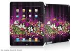 iPad Skin - Grungy Flower Bouquet (fits iPad2 and iPad3)