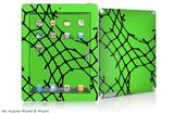 iPad Skin - Ripped Fishnets Green (fits iPad2 and iPad3)