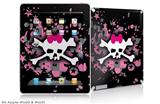 iPad Skin - Scene Skull Splatter (fits iPad2 and iPad3)