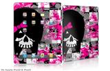 iPad Skin - Scene Girl Skull (fits iPad2 and iPad3)