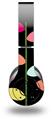 WraptorSkinz Skin Decal Wrap compatible with Beats Wireless (Original) Headphones Plain Leaves On Black Skin Only (HEADPHONES NOT INCLUDED)
