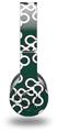 WraptorSkinz Skin Decal Wrap compatible with Beats Wireless (Original) Headphones Locknodes 03 Hunter Green Skin Only (HEADPHONES NOT INCLUDED)