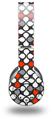 WraptorSkinz Skin Decal Wrap compatible with Beats Wireless (Original) Headphones Locknodes 05 Red Skin Only (HEADPHONES NOT INCLUDED)