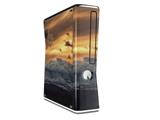 Las Vegas In January Decal Style Skin for XBOX 360 Slim Vertical