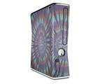 Tie Dye Swirl 103 Decal Style Skin for XBOX 360 Slim Vertical