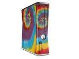 Tie Dye Swirl 108 Decal Style Skin for XBOX 360 Slim Vertical