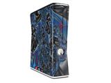 Broken Plastic Decal Style Skin for XBOX 360 Slim Vertical