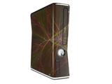 Bushy Triangle Decal Style Skin for XBOX 360 Slim Vertical