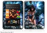 Bride of Cthulhu Decal Style Skin fits 2012 Amazon Kindle Fire HD 7 inch