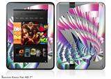 Fan Decal Style Skin fits 2012 Amazon Kindle Fire HD 7 inch