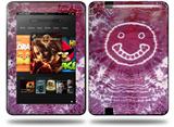 Tie Dye Happy 100 Decal Style Skin fits Amazon Kindle Fire HD 8.9 inch