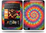 Tie Dye Swirl 107 Decal Style Skin fits Amazon Kindle Fire HD 8.9 inch