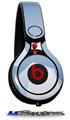 WraptorSkinz Skin Decal Wrap compatible with Beats Mixr Headphones Bokeh Hex Blue Skin Only (HEADPHONES NOT INCLUDED)