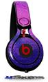 WraptorSkinz Skin Decal Wrap compatible with Beats Mixr Headphones Painting Purple Splash Skin Only (HEADPHONES NOT INCLUDED)