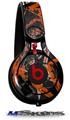 WraptorSkinz Skin Decal Wrap compatible with Beats Mixr Headphones Baja 0003 Burnt Orange Skin Only (HEADPHONES NOT INCLUDED)