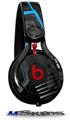 WraptorSkinz Skin Decal Wrap compatible with Beats Mixr Headphones Baja 0004 Blue Medium Skin Only (HEADPHONES NOT INCLUDED)