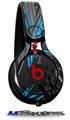 WraptorSkinz Skin Decal Wrap compatible with Beats Mixr Headphones Baja 0032 Blue Medium Skin Only (HEADPHONES NOT INCLUDED)