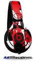 WraptorSkinz Skin Decal Wrap compatible with Beats Mixr Headphones Checkerboard Splatter Skin Only (HEADPHONES NOT INCLUDED)