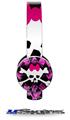 Pink Diamond Skull Decal Style Skin (fits Sol Republic Tracks Headphones - HEADPHONES NOT INCLUDED) 