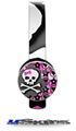 Pink Bow Skull Decal Style Skin (fits Sol Republic Tracks Headphones - HEADPHONES NOT INCLUDED) 