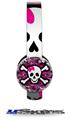 Splatter Girly Skull Decal Style Skin (fits Sol Republic Tracks Headphones - HEADPHONES NOT INCLUDED) 