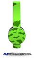 Deathrock Bats Green Decal Style Skin (fits Sol Republic Tracks Headphones - HEADPHONES NOT INCLUDED) 