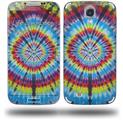 Tie Dye Swirl 100 - Decal Style Skin (fits Samsung Galaxy S IV S4)