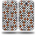 Locknodes 05 Burnt Orange - Decal Style Skin (fits Samsung Galaxy S IV S4)